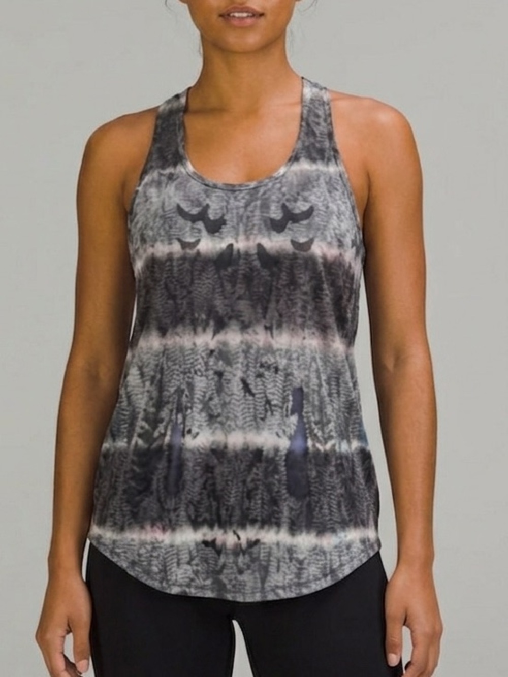 ZADIG & VOLTAIRE delta burn tie&dye tank top